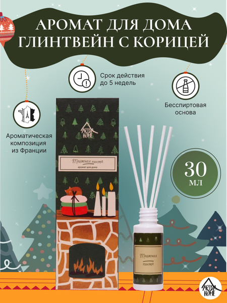 Ароматический диффузор ARIDA HOME, Жидкий, Ладан, Мох, 30 мл купить по ...