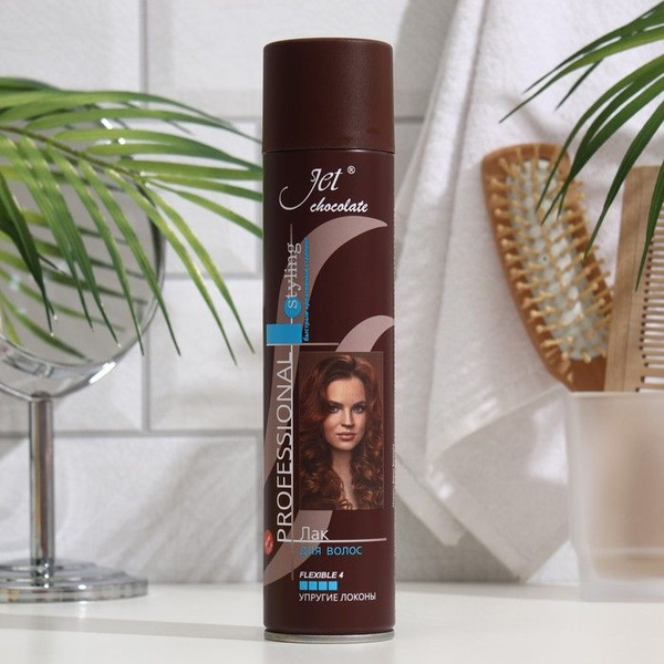 Лак Джет (Jet chocolate) Flexible maxi 300мл - купить с доставкой по ...