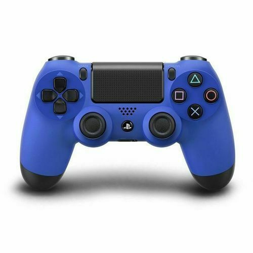 Джойстик для PS4 DualShock, беспроводной, синий - купить с доставкой по ...