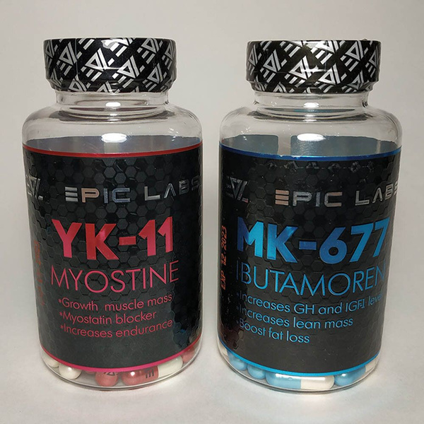 Epic Labs SARMs Миостин + Ибутаморен / Myostine YK-11 + Ibutamoren MK ...
