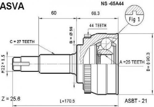 Нс 65. 0510-038a44. Шрус наружный ASVA арт. NS-200. Шрус ASVA арт. NS-51a44. Шрус внешний ASVA арт. Ns43a42.