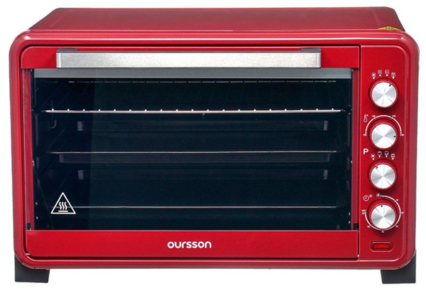 Мини-печь Oursson MO7053, бордовый, 70 л купить по низкой цене с ...
