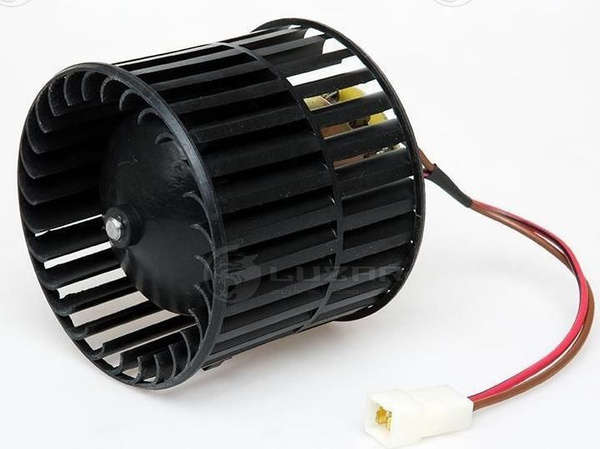 Мотор печки ГАЗ 3302, 3110 в сборе нового образца 12В LUZAR LFh0302 ...