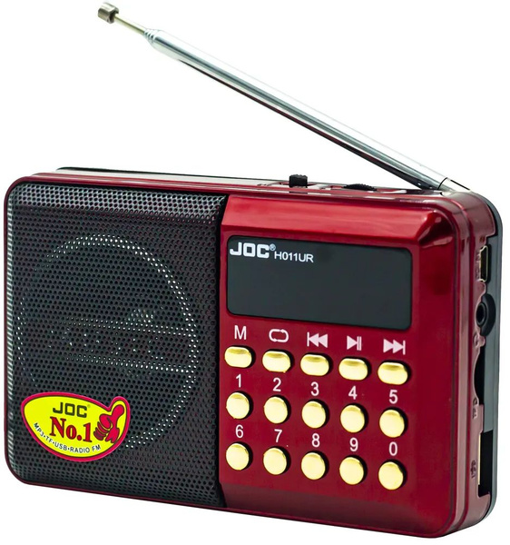 Радиоприемник цифровой JOC H011UR Radio FM, USB, microSD купить по ...