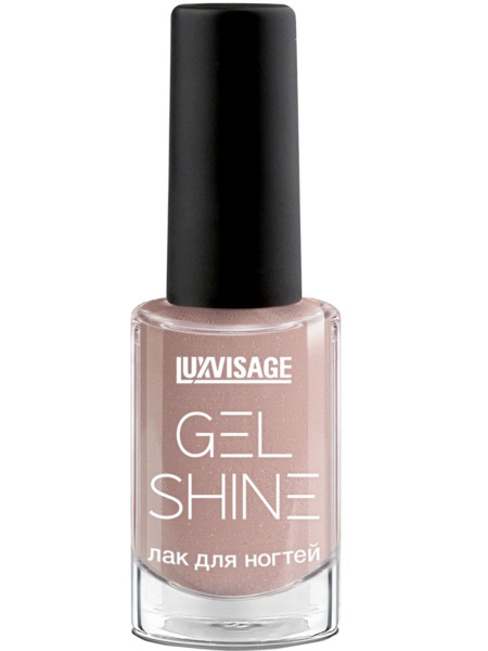 Luxvisage Лак для ногтей GEL SHINE тон 103 Дымчатый бежевый с шиммером ...