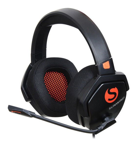 Наушники Полноразмерные SUNWIND Наушники игровая с микрофоном - купить ...