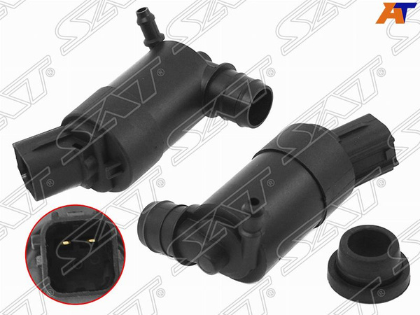 Моторчик омывателя лобового стекла для Киа Рио 4 Х-Лайн 2017-2021, Kia ...