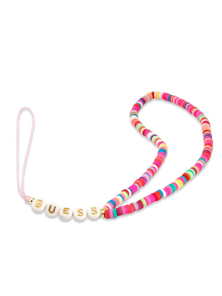 Шнурок Guess Heishi Beads на телефон, Airpods Pro 2, ремешок с бусинами ...