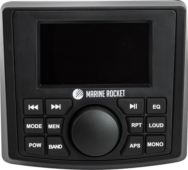 Морская магнитола MRH-335 для катера, Zone Control, Marine Rocket ...