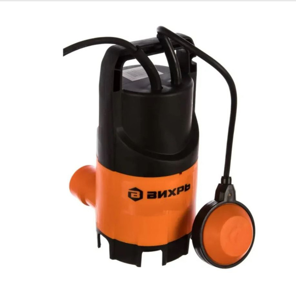 Дренажный насос Вихрь для грязной воды ДН-133/5, 350 Вт, 5 м погружение ...