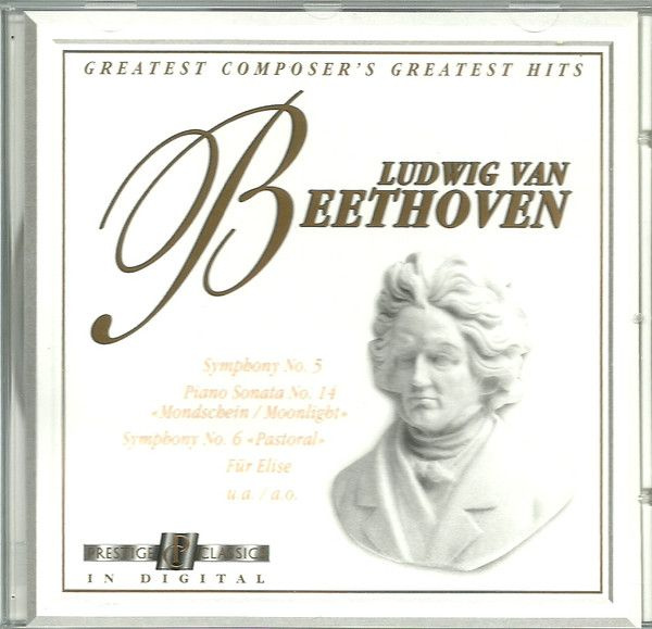 Audio CD Ludwig Van Beethoven. Beethovens Greatest Hits (EU, 1994) CD ...