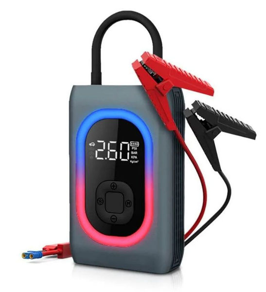 Портативное многофункциональное автомобильное пуско-зарядное устройство ...