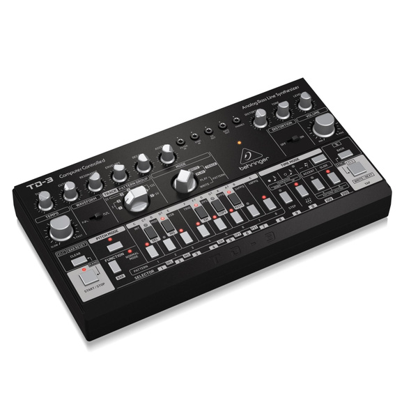 Синтезатор BEHRINGER TD-3-BK басовый аналоговый монофонический купить ...