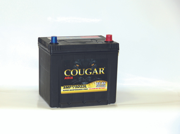 COUGAR Аккумулятор автомобильный, 65 А•ч, Обратная (-/+) полярность ...