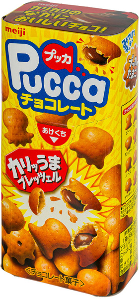 Японское печенье Marble Pucca Choco, Meiji Co., Ltd, Япония - купить с ...