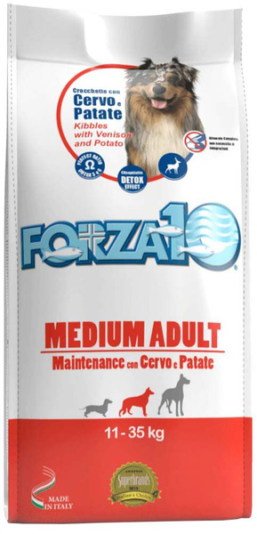 Корм Forza10 Maintenance Medium Adult для собак средних пород, с ...