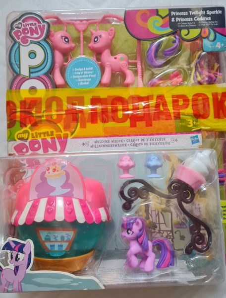 Игровой набор Hasbro My Little Pony мини-набор пони плюс набор собери ...