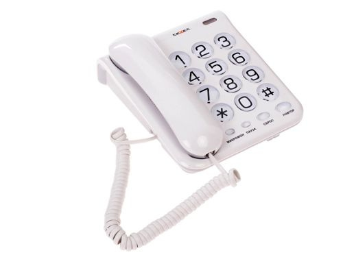 Телефон проводной TeXet TX-262 - купить с доставкой по выгодным ценам в ...