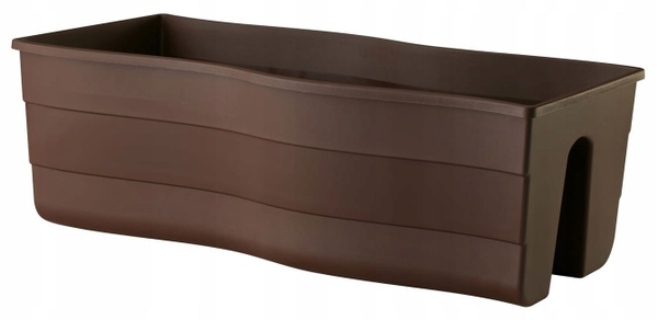 Ящик для цветов и растений на перила балкона двухсторонний Fala 60 ...