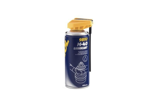 Смазка M-40 аналог WD-40 "Mannol" Lubricant (400 мл) умная трубочка ...