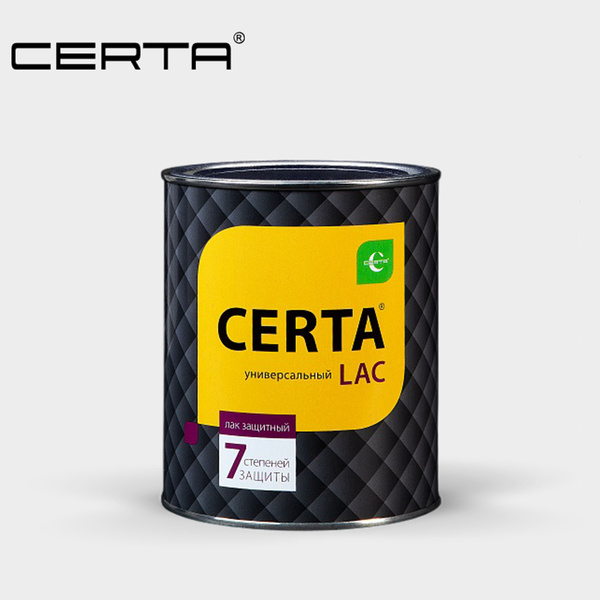 Лак-антисептик CERTA, работы Наружные, Внутренние - купить по выгодной ...