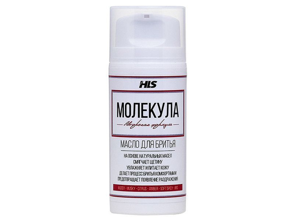 Гидрофильное масло до и после бритья HLS "Молекула" 100мл купить на ...