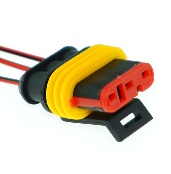 Разъем 3-х контактный гнездовой, к катушке зажигания для а/м Daewoo ...