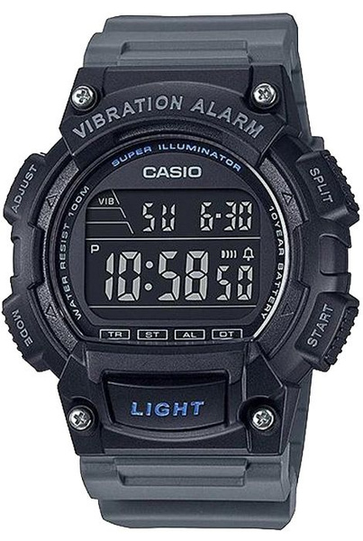 Электронные кварцевые мужские наручные часы Casio W-736H-8B с ...