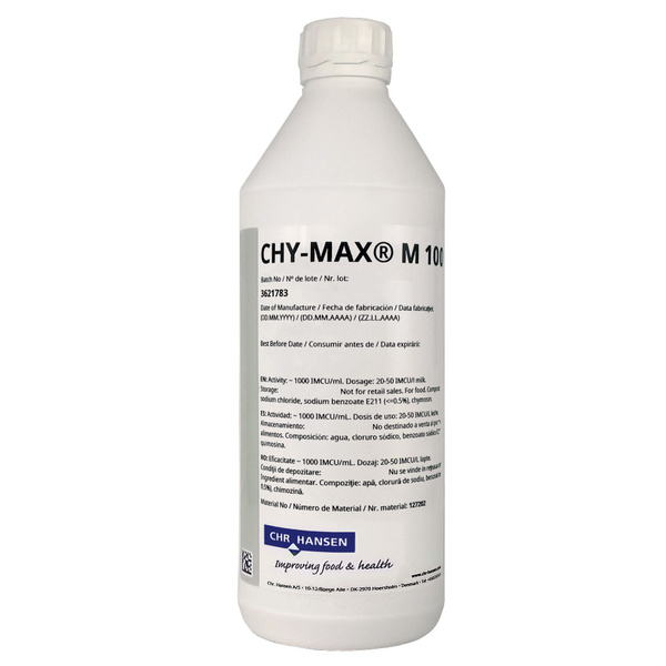 Микробиальный фермент Hansen CHY-MAX M 1000, 1 литр - купить с ...