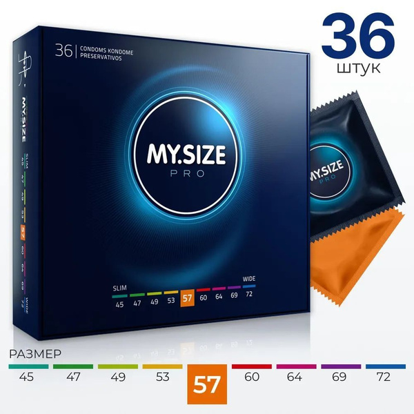 Презервативы My.Size 57 PRO №36 - купить с доставкой по выгодным ценам ...