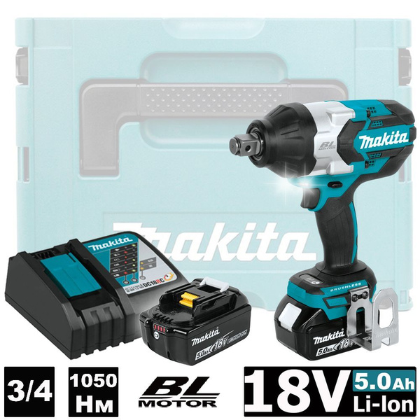 Гайковерт аккумуляторный DTW1001RTJ (DTW 1001 RTJ) MAKITA - купить в ...