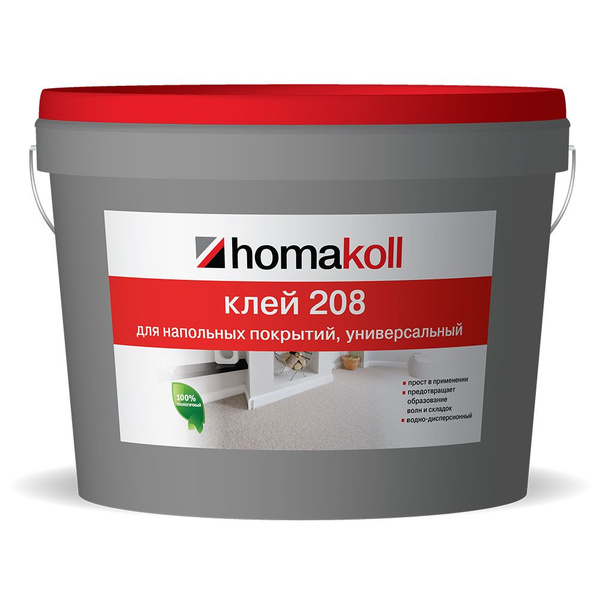 Клей Клей универсальный для линолеума и ковролина homakoll 208 7 кг ...