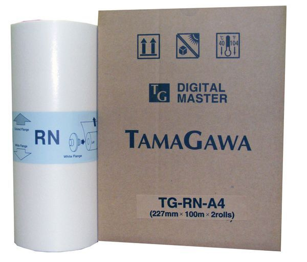 Мастер-пленка TamaGawa TG-RN A4 для ризографов Riso 2 рулона - купить с ...