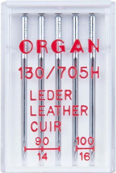 Иглы Organ для кожи №90-№100 5шт. 130/705H купить на OZON по низкой ...