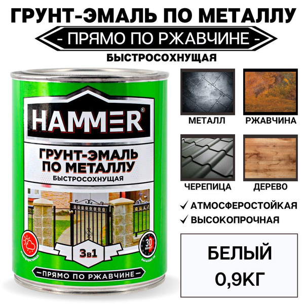 Грунт эмаль hammer. Грунт эмаль hammer