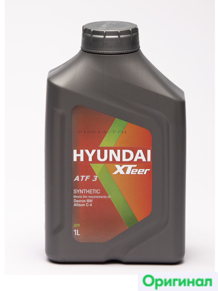 Трансмиссионное масло HYUNDAI XTeer ATF 3 1 л - купить по выгодной цене ...