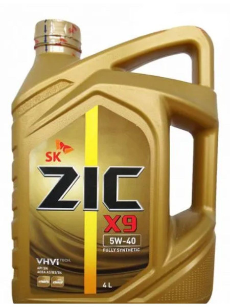 Масло моторное ZIC 5W-40 Синтетическое - купить в интернет-магазине ...