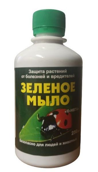 Зеленое мыло для растений от вредителей 250 мл - купить с доставкой по ...