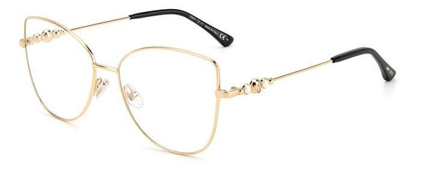 Женская оправа для очков Jimmy Choo JC339 2M2, цвет: золотой, кошачий ...