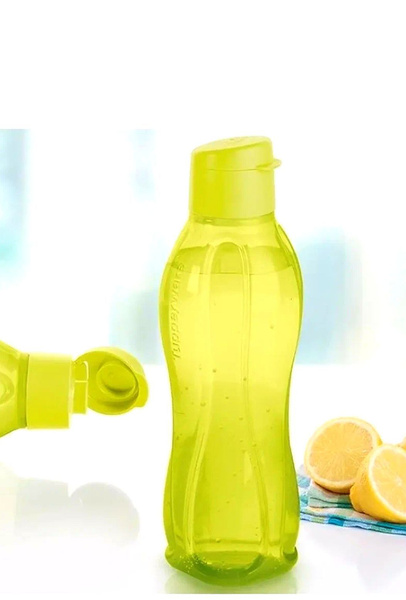 Эко-бутылка 750 мл лимонная, (крышка с клапаном) Tupperware по выгодной ...