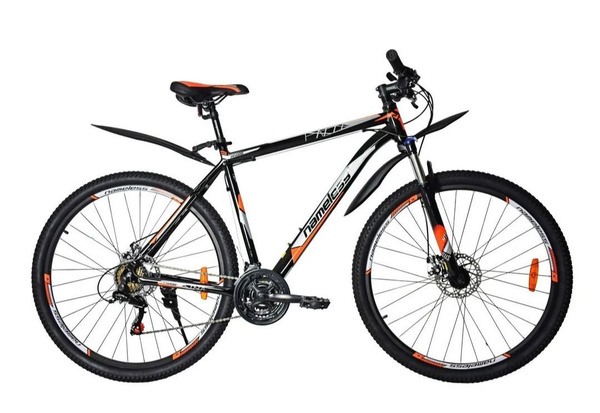 Горный Велосипед Nameless 29" J9500D, черный/оранжевый, рама 21", 2022 ...