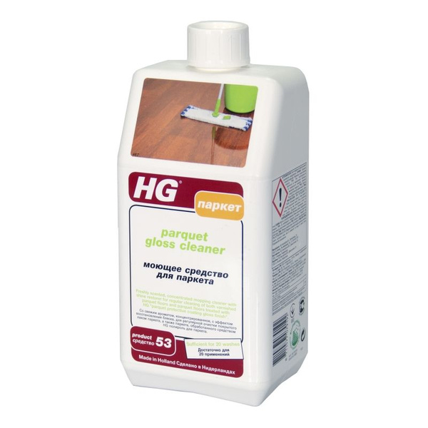 Чистящее средство HG для паркета, 1 л купить на OZON по низкой цене ...