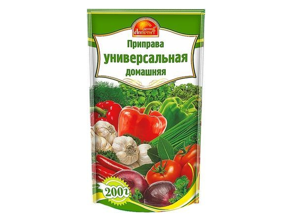 Russian seasoning. Приправа универсальная 1000 блюд 500 гр. / 10 ООО 