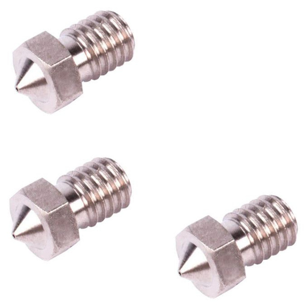 Сопло E3D V6 для 3D принтера (Сталь) 0.25 мм 3 шт. - купить с доставкой ...