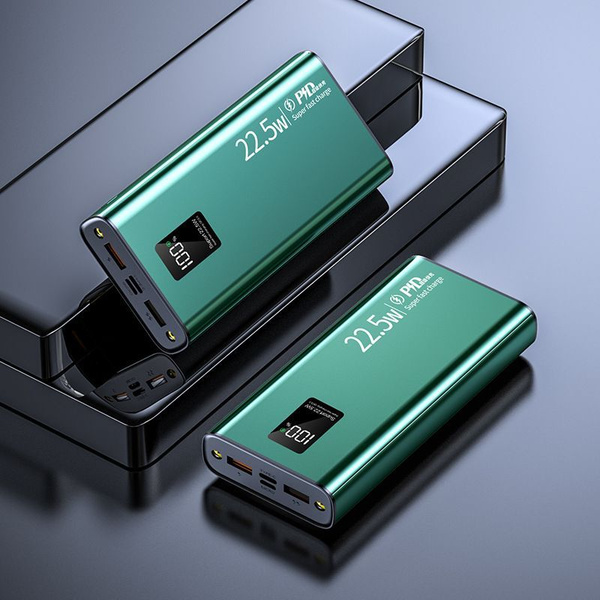 Внешний аккумулятор (Power Bank) iMart пауэрбанк 30000 мач с цифровым ...