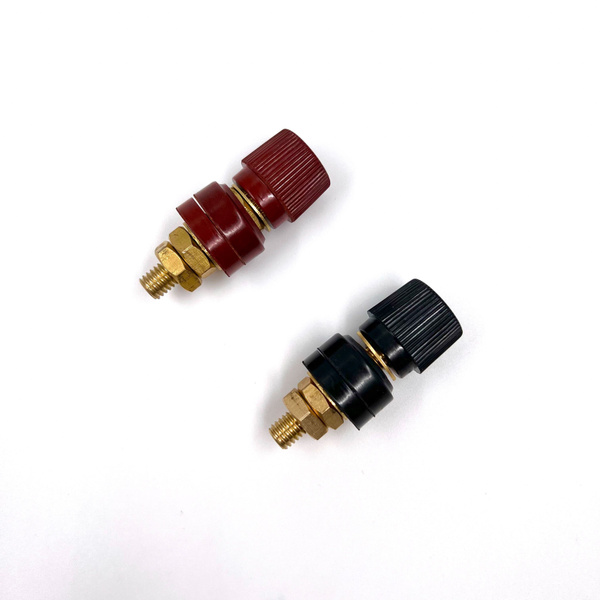 Клемма на приборный блок LF2-M8 (100A500V, черный + красный) - 1 пара ...