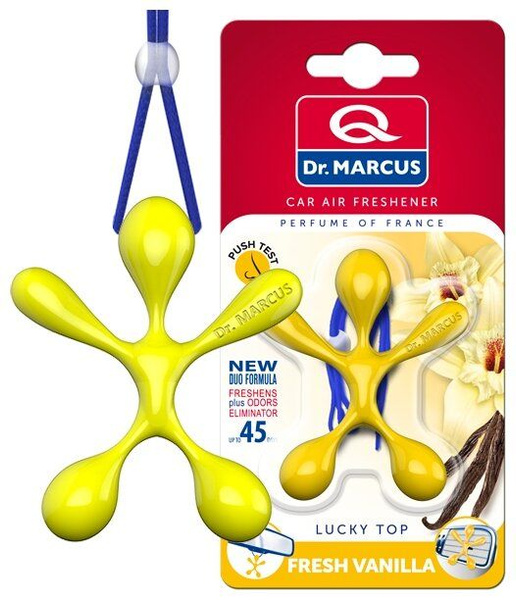 Ароматизатор подвесной Dr.Marcus Lucky Top Fresh VANILLA - купить с ...