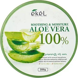 EKEL / Экель Soothing & Moisture Aloe Vera 100% Гель для лица ...