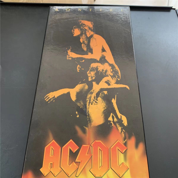CD Bonfire by AC/DC, 4 CD с высококачественной музыкой, редкая ...