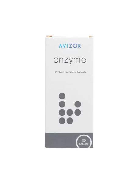 Таблетки Авизор (Avizor) Enzyme для глубокой очистки контактных линз ...